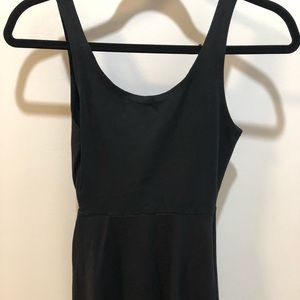 Express size s black fit and flare dress